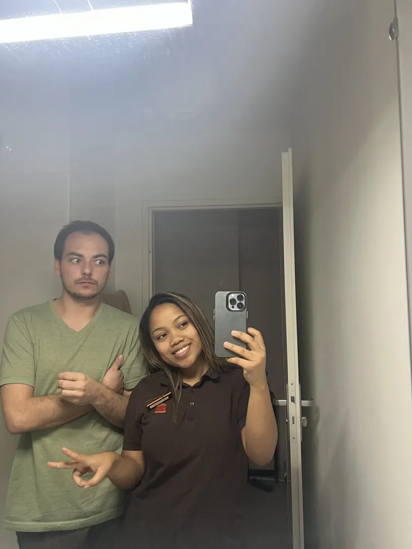 Selfie miroir, février 2026